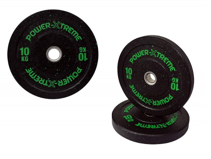 Hantelscheibe - Bumper Plate - Gummigranulat - 50 mm