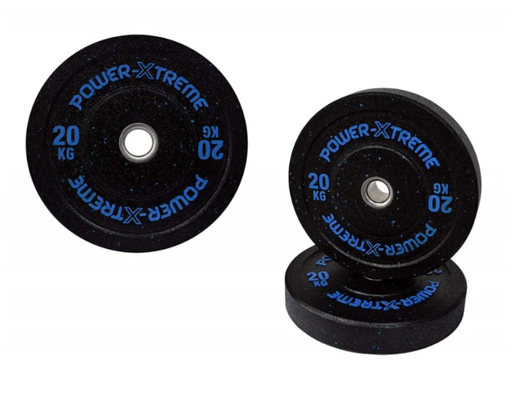 Hantelscheibe - Bumper Plate - Gummigranulat - 50 mm