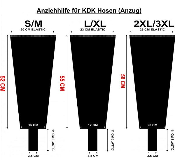 Suit Slippers Anziehhilfen - Trousers - Beine