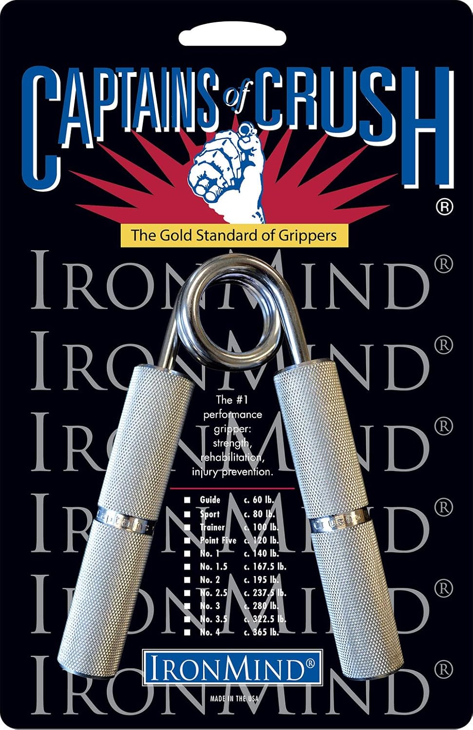 CAPTAINS OF CRUSH® GRIPPERS Handgripper IronMind