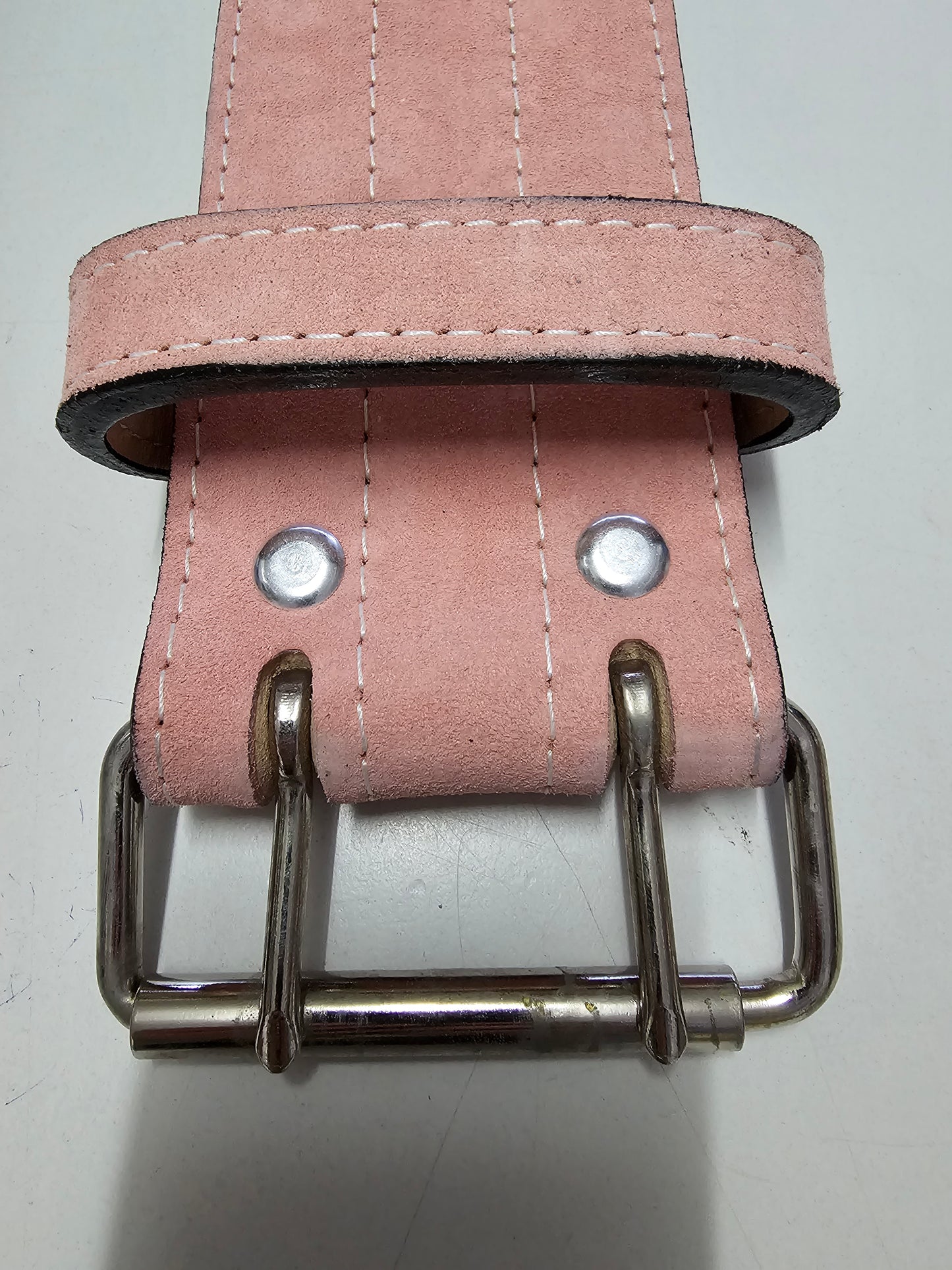Inzer Forever Buckle Belt - 2 Prong 10 mm pink