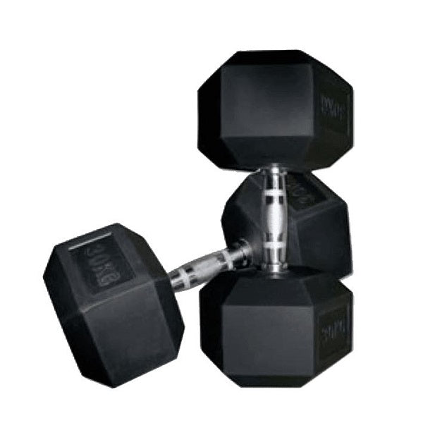 Power-Extreme Kompakthantelpaare - Hex-Hanteln - gummiert - 2,5 kg-Abstufung