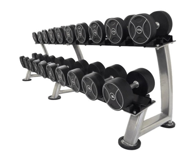 Power-Extreme Kompakthantelpaare - Polyurethan - 2,5 kg-Abstufung