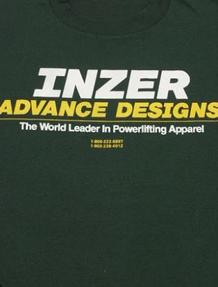 Inzer - Logo-Shirt - Advance Designs Gr. 2XL-3XL