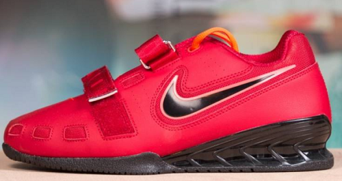 Nike Romaleos 2 Weightlifting Shoe - crimson red