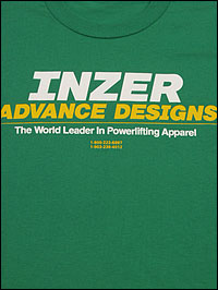 Inzer - Logo-Shirt - Advance Designs Gr. 2XL-3XL