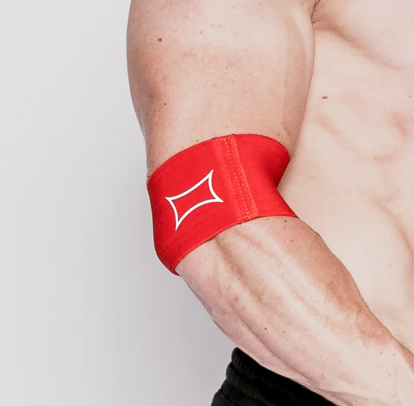 Mark Bell Sling Shot - Biggie Compression Cuff 2.0 - rot