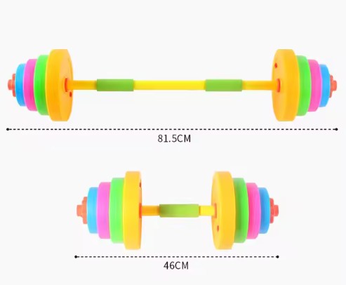 Hartdisc Kids - Lang- und Kurzhantel-Duo für Kinder ab 3 Jahren