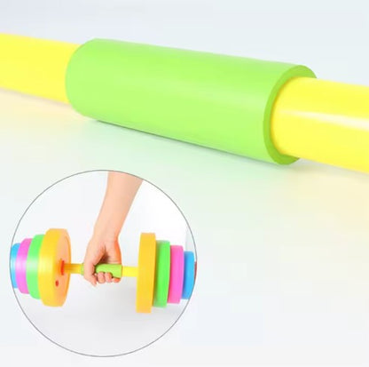 Hartdisc Kids - Lang- und Kurzhantel-Duo für Kinder ab 3 Jahren