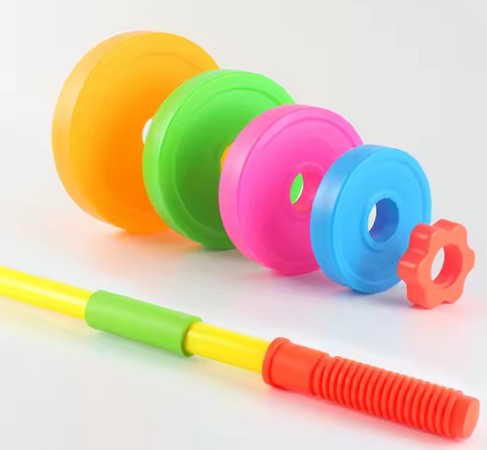 Hartdisc Kids - Lang- und Kurzhantel-Duo für Kinder ab 3 Jahren