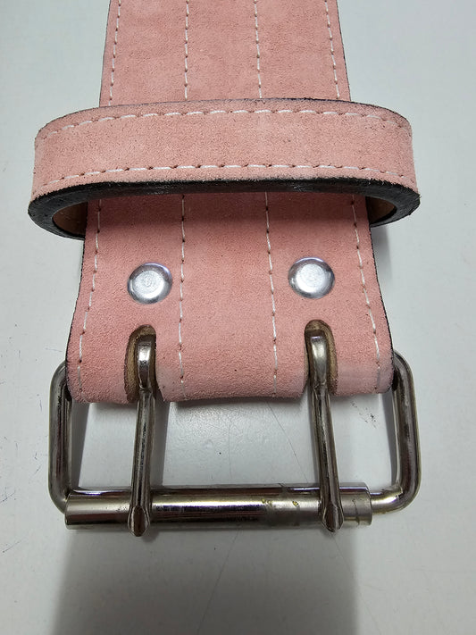 Inzer Forever Buckle Belt - 2 Prong  10 mm pink