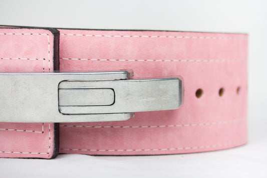 Inzer Forever Lever Belt 10 mm pink