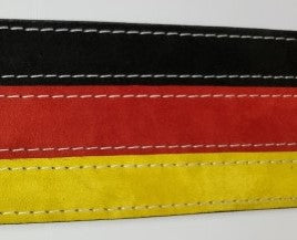 Inzer Forever Lever Belt 10 mm schwarz/rot/gelb