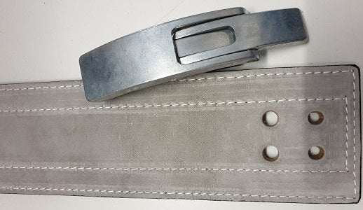 Inzer Forever Lever Belt 10 mm silver grey
